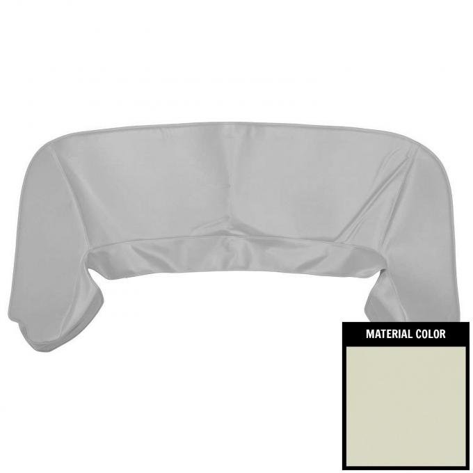 PUI Interiors 1967 Chevorlet Camaro Off White Convertible Top Boot W/O Clips 67FTX40