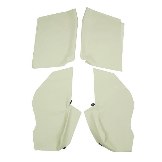 PUI Interiors 1967 Chevrolet Camaro Convertible Off White Rear Arm Rest Covers 67FR40