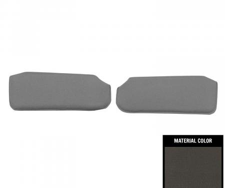 PUI Interiors 1993-2002 Camaro/Firebird Graphite Sun Visors W/O Mirror 93FV2001