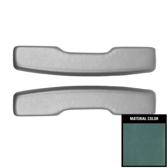 PUI Interiors 1967 Chevrolet Camaro & 1965-1967 Nova Light Blue Front Arm Rest Pads ARP5-12