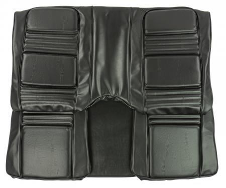 PUI Interiors 1978-1981 Pontiac Firebird Hardtop Deluxe Black Rear Bench Seat Cover 78HS70C