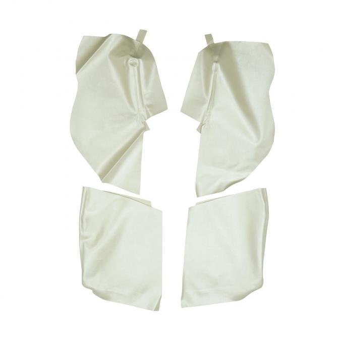 PUI Interiors 1968 Camaro/Firebird Convertible Pearl Rear Arm Rest Covers 67FR28