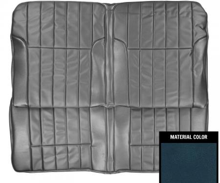PUI Interiors 1969 Pontiac Firebird Deluxe Dark Blue Stationary Rear Bench Seat Cover 68HS16CS