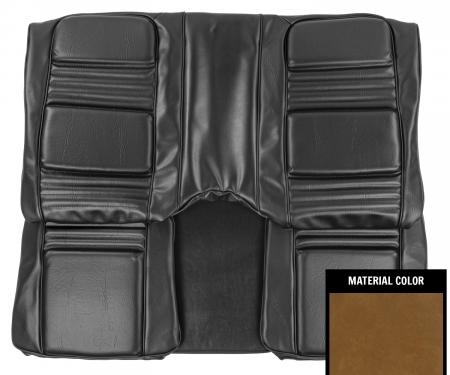 PUI Interiors 1978-1981 Pontiac Firebird Hardtop Deluxe Camel Rear Bench Seat Cover 78HS48C