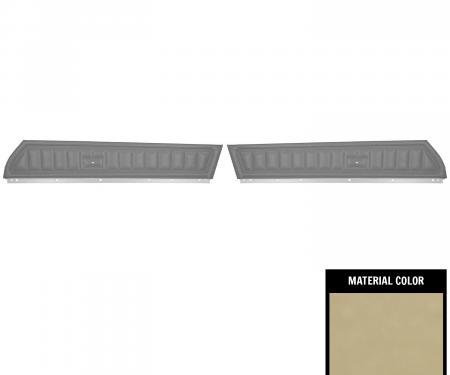 PUI Interiors 1973 Chevrolet Camaro Standard Covert Front Door Panels D739-2