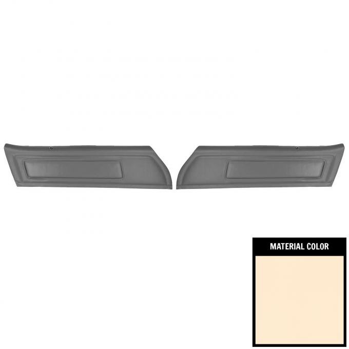 PUI Interiors 1973-1975 Pontiac Firebird Deluxe Pre-Assembled Off White Front Door Panels 73HD40-P