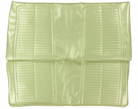 PUI Interiors 1967-1969 Pontiac Firebird Parchment Stationary Rear Bench Seat Cover 69ES27C