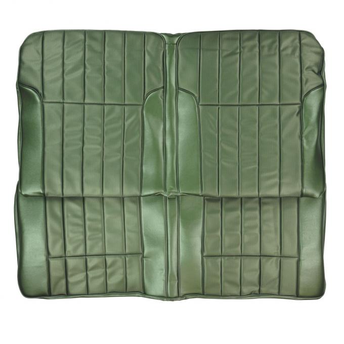 PUI Interiors 1969 Firebird Deluxe Dark Metallic Green Stationary Rear Bench Seat Cover 68HS24CS