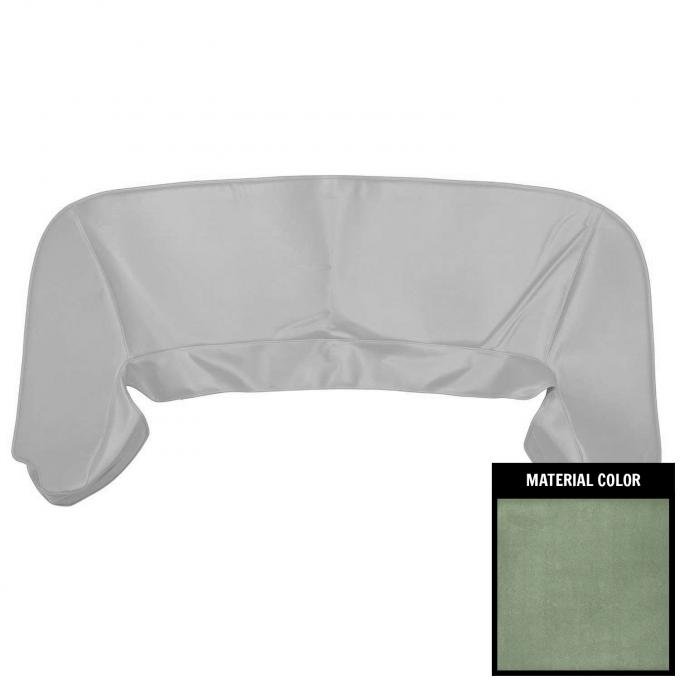 PUI Interiors 1969 Chevrolet Camaro Dark Metallic Green Convertible Top Boot W/O Clips 67FTX24