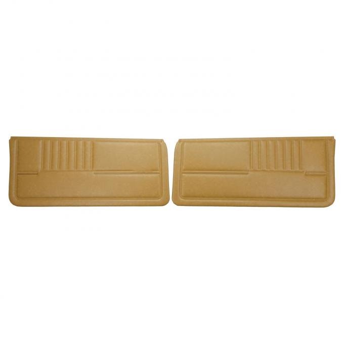 PUI Interiors 1982-1985 Chevrolet Camaro Standard Camel Front Door Panels 82FD48