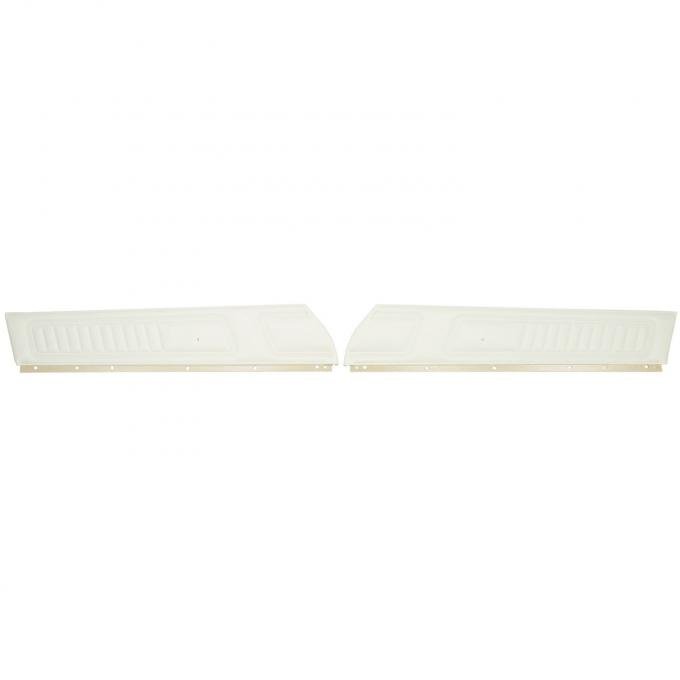 PUI Interiors 1971 Chevrolet Camaro Standard White Front Door Panels D724