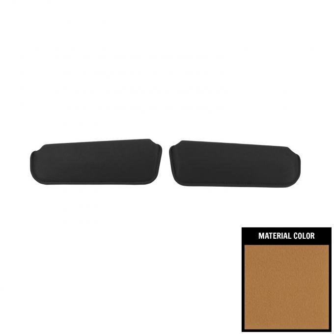 PUI Interiors 1982-1992 Camaro/Firebird T-Top/Covertible Doe Skin Sun Visors 82FV1711T