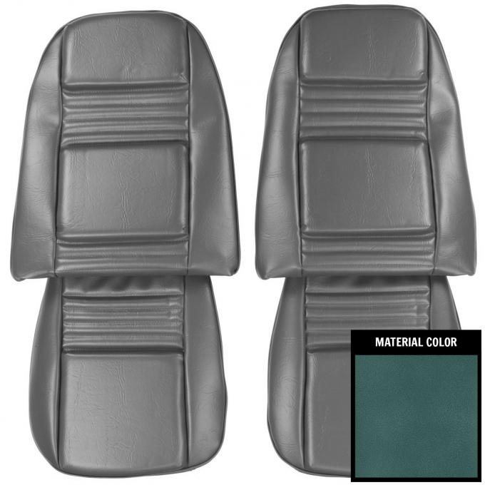 PUI Interiors 1978-1979 Pontiac Firebird Deluxe Light Blue Front Bucket Seat Covers 78HS90U