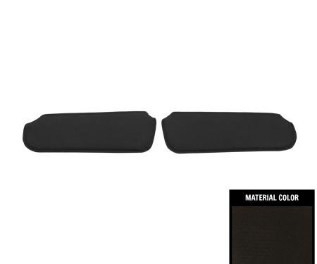 PUI Interiors 1982-1992 Camaro/Firebird Black Sun Visors 82FV05