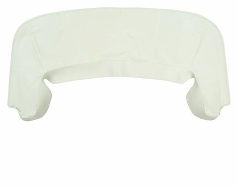 PUI Interiors 1967-1969 Chevrolet Camaro White Convertible Top Boot 67FT37