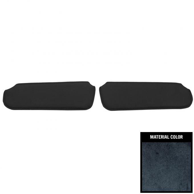 PUI Interiors 1982-1992 Camaro/Firebird Dark Blue Sun Visors 82FV03