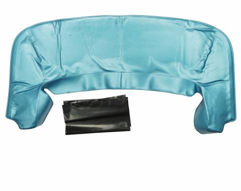 PUI Interiors 1967-1969 Chevrolet Camaro/Pontiac Firebird Bright Blue Convertible Top Boot 67FT14