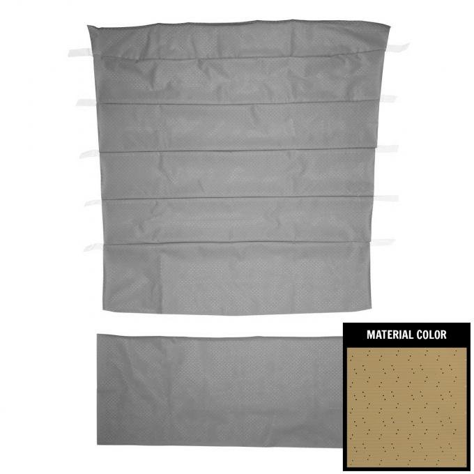 PUI Interiors 1970-1973 Camaro/Firebird Standard Sandalwood Perforated Headliner 70FH111BN