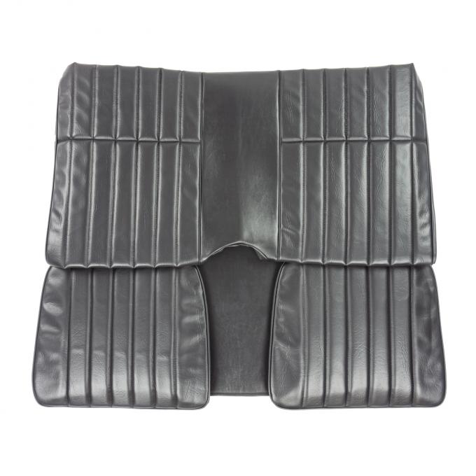 PUI Interiors 1979-80 Pontiac Firebird Hardtop Standard Black Rear Bench Seat Cover 79ES70C