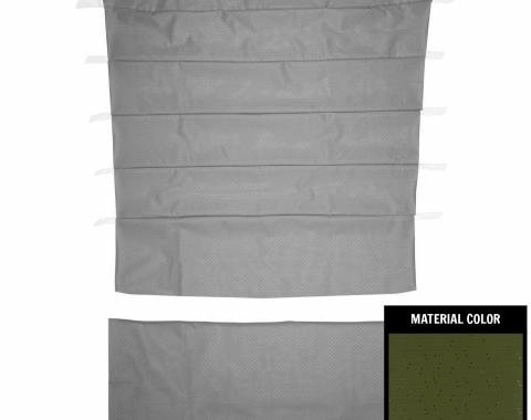 PUI Interiors 1970-1973 Camaro/Firebird Standard Dark Green Perforated Headliner 70FH109BN