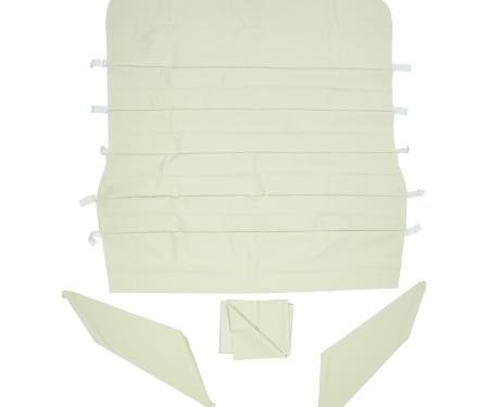 PUI Interiors 1967-1969 Pontiac Firebird White Perforated Headliner 67FH101B