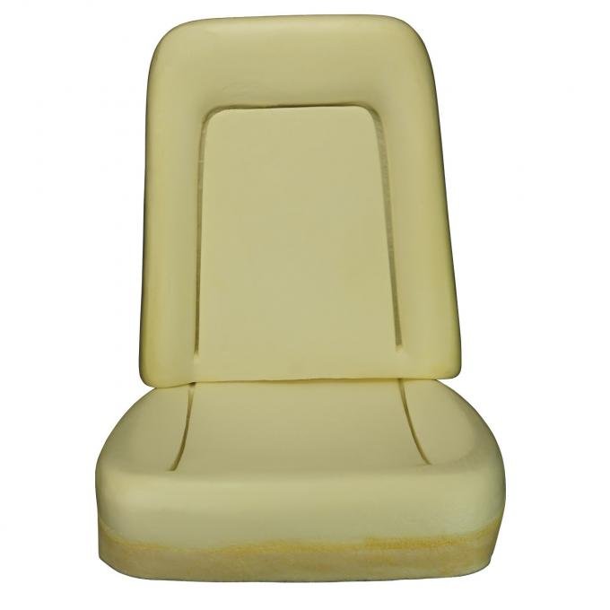 PUI Interiors 1967 Chevrolet Camaro Deluxe/1969 Camaro Standard Front Bucket Seat Foam BUN67D9FU