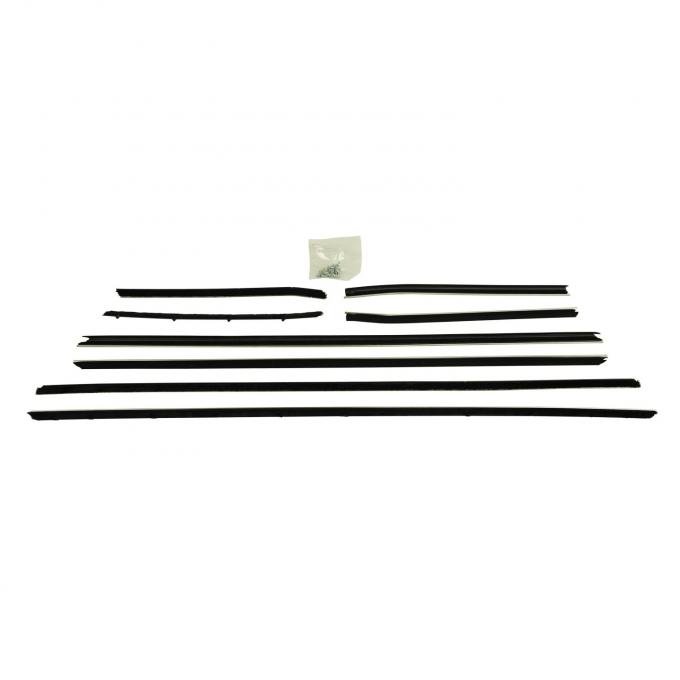 PUI Interiors 1968-1969 Chevrolet Camaro Convertible Window Felt Kit W/Special Moulding O236-2