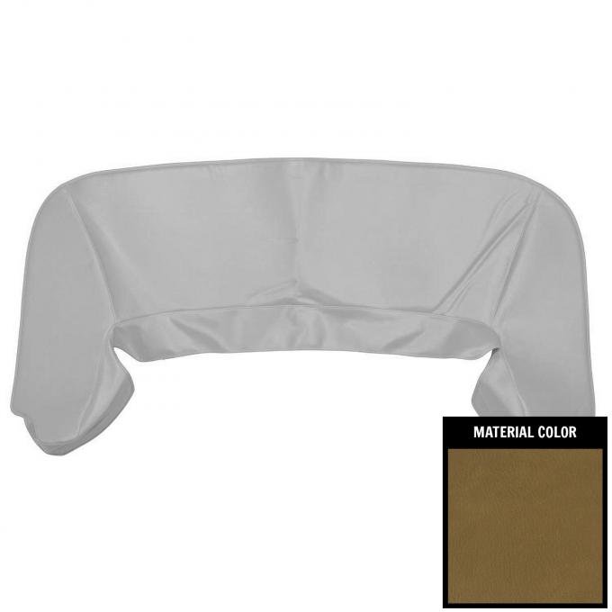 PUI Interiors 1969 Pontiac Firebird Mustard Gold Convertible Top Boot W/O Clips 67FTX06