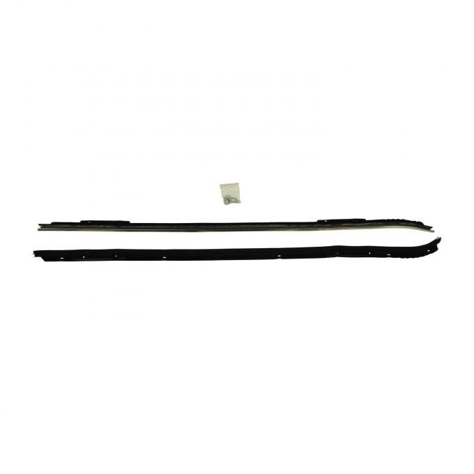 PUI Interiors 1970-1981 GM F-Body W/Chrome Outer Only Window Felts 70FWCS-0