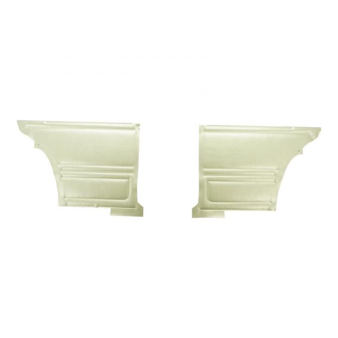 PUI Interiors 1967 Pontiac Firebird StandardHardtop Parchment Rear Door Panels D204C