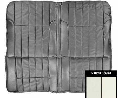 PUI Interiors 1968 Pontiac Firebird Deluxe Pearl Stationary Rear Bench Seat Cover 68HS28CS