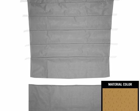 PUI Interiors 1970-1973 Camaro/Firebird Standard Buckskin Perforated Headliner 70FH112BN
