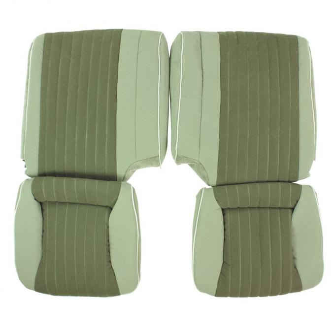 PUI Interiors 1985-1986 Pontiac Firebird/Trans Am Pewter Fold Down Rear Seat Cover 85ES8217F