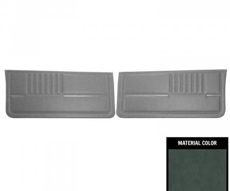 PUI Interiors 1982-1985 Chevrolet Camaro Standard Standard Gray Front Door Panels 82FD02