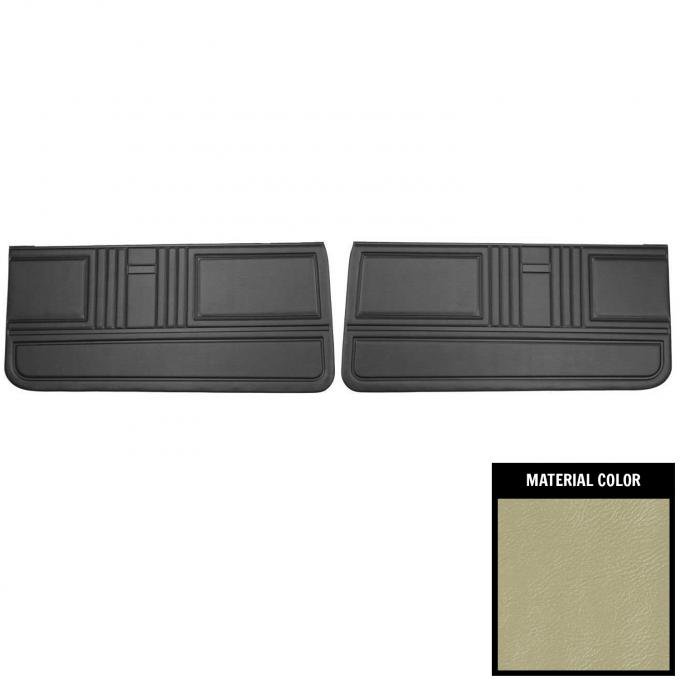 PUI Interiors 1967 Pontiac Firebird Platinum Edition Parchment Front Door Panels 67FD27