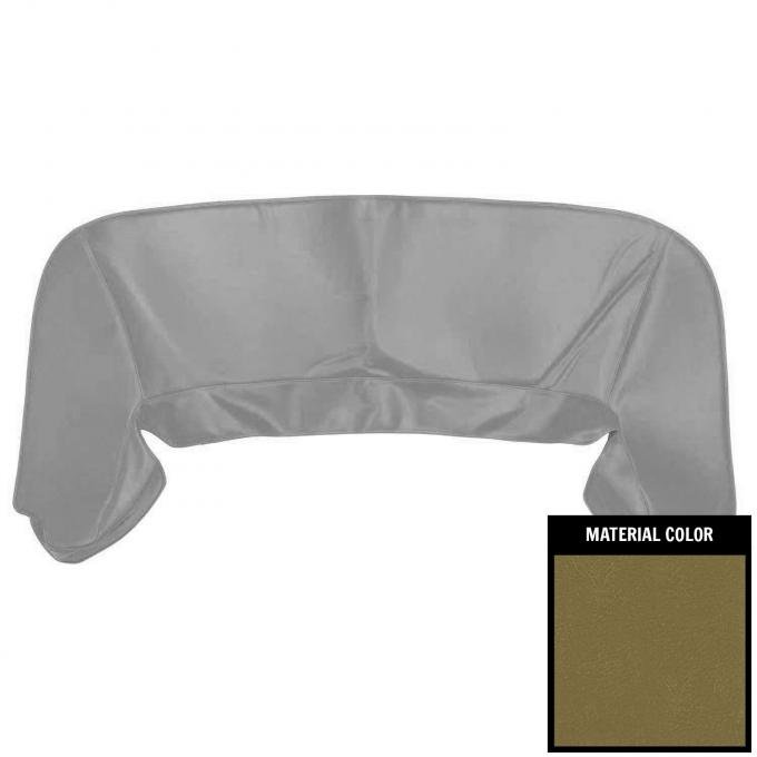 PUI Interiors 1968 Chevrolet Camaro Ivy Gold Convertible Top Boot W/O Clips 67FTX46