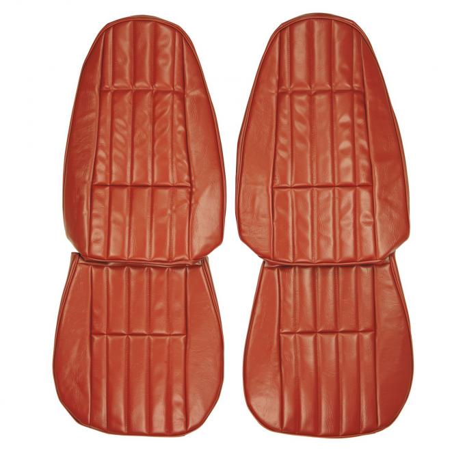 PUI Interiors 1978-1979 Chevrolet Camaro Standard Carmine Front Bucket Seat Covers 78FS38U