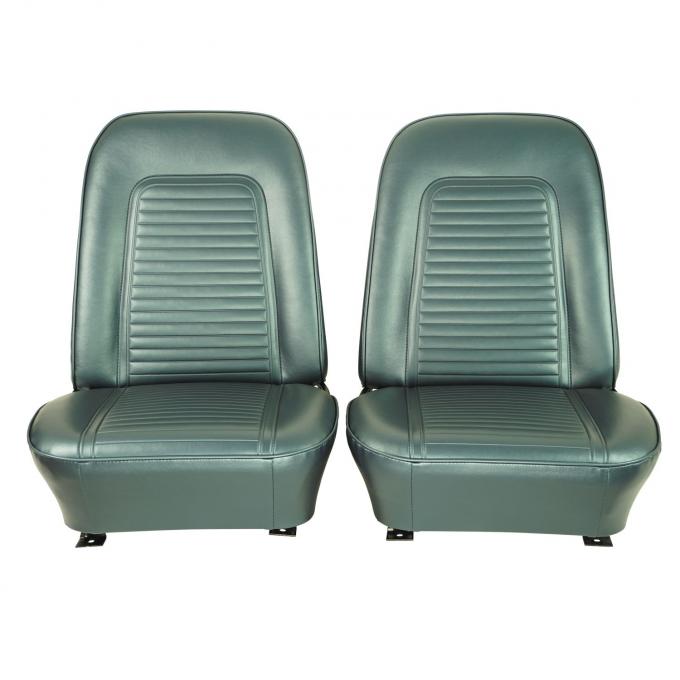 PUI Interiors 1969 Camaro Standard Pre-Assembled Dark Blue Front Bucket Seats 69FS16U-P