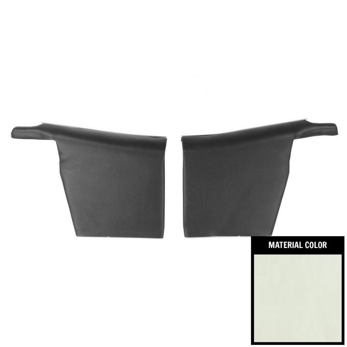 PUI Interiors 1968 Firebird Covertible Deluxe Pre-Assembled Pearl Rear Door Panels 68HD28V-P
