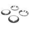 AMD Rally Wheel Trim Ring Set, 4 pcs, 15 Inch, 69 Camaro 74-77 Chevelle El Camino X994-3569-2S