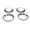 AMD Rally Wheel Trim Ring Set, 4 pcs, 15 Inch, 69 Camaro 74-77 Chevelle El Camino X994-3569-2S