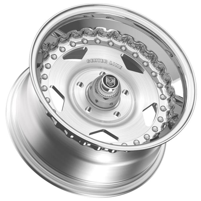 Centerline 15X8 Polished Convo Pro 2.0 5x4.75in BP 4.5in BS 340005