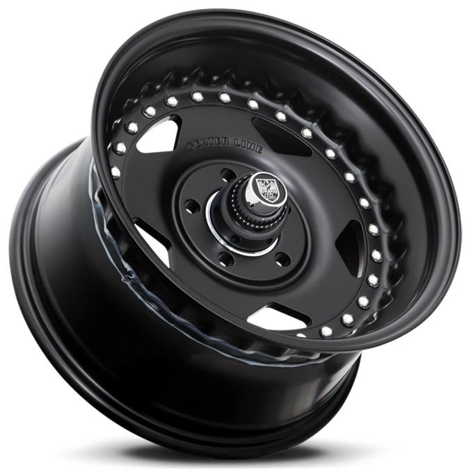 Centerline 15x7 Satin Black Convo Pro 2.0 5x4.5in BP 3.76in BS 340011