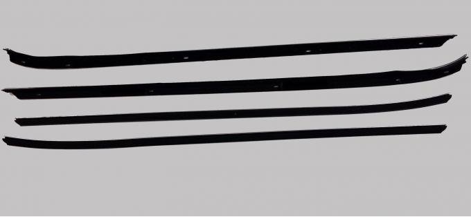 Fairchild Industries 1970-1979 Chevrolet Camaro Belt Weatherstrip Kit With Installation Kit, Inner & Outer Driver side and Passenger side KG2018A