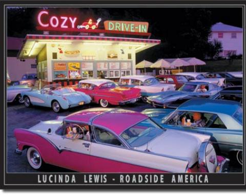 Tin Sign, Lewis - Cozy Drive In