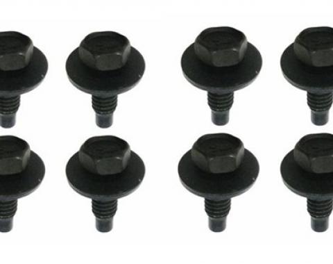 Camaro Front Bucket Seat Track Mounting Bolts Set, 8 Pieces, 1967-1981