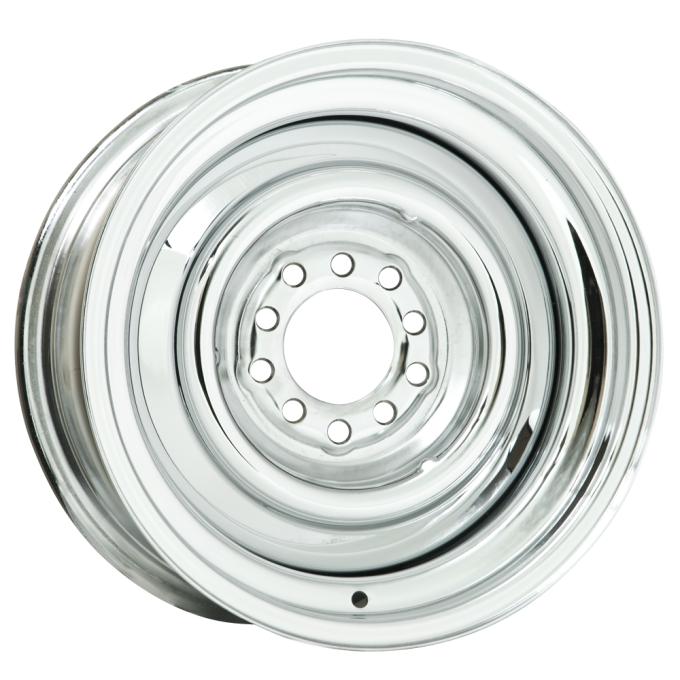 Wheel Vintiques 14x6 Smoothie Chrome 5x4.5/5x4.75" bolt 4" backspace 10-461204