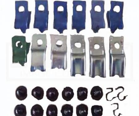 Camaro Fuel Line Clips, 3/8, Without Return, 1982-1992