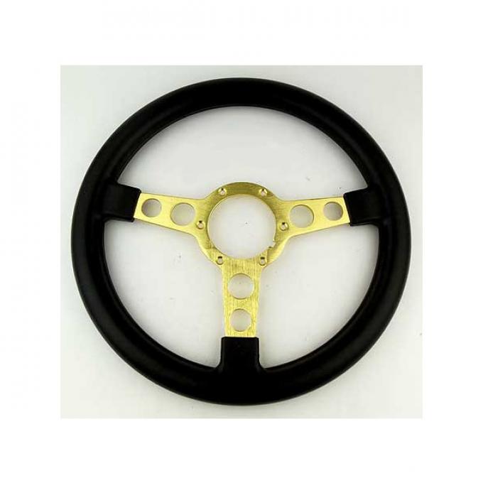 Firebird Formula Wheel, Black With Gold, 1970-1981