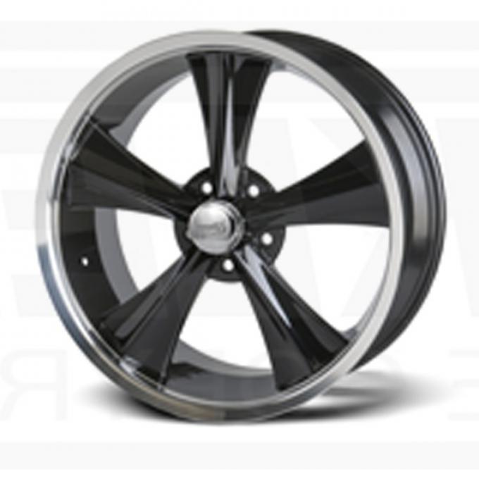 Camaro Black Modern Muscle Wheel, 18x9, 5x4 3/4 Pattern, 1993-2002